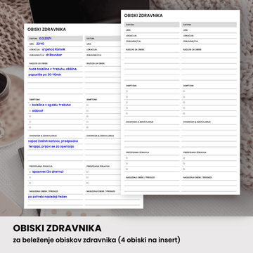 Inserti | obisk zdravnika