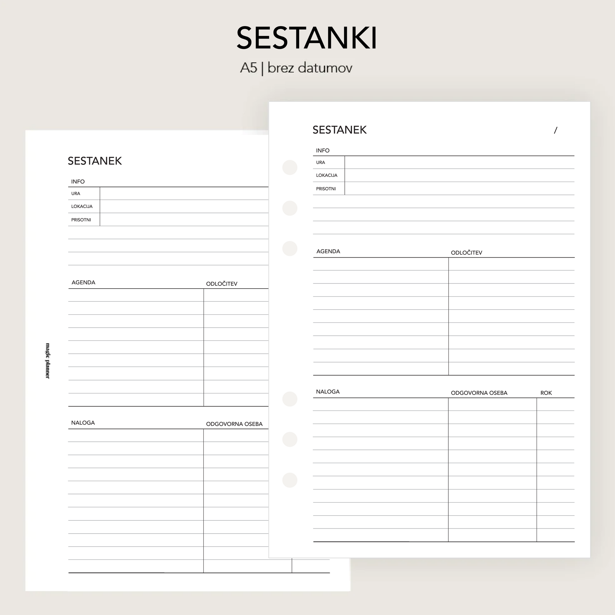 Natisni sam - Inserti | sestanki