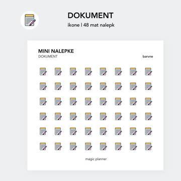 Nalepke - dokument