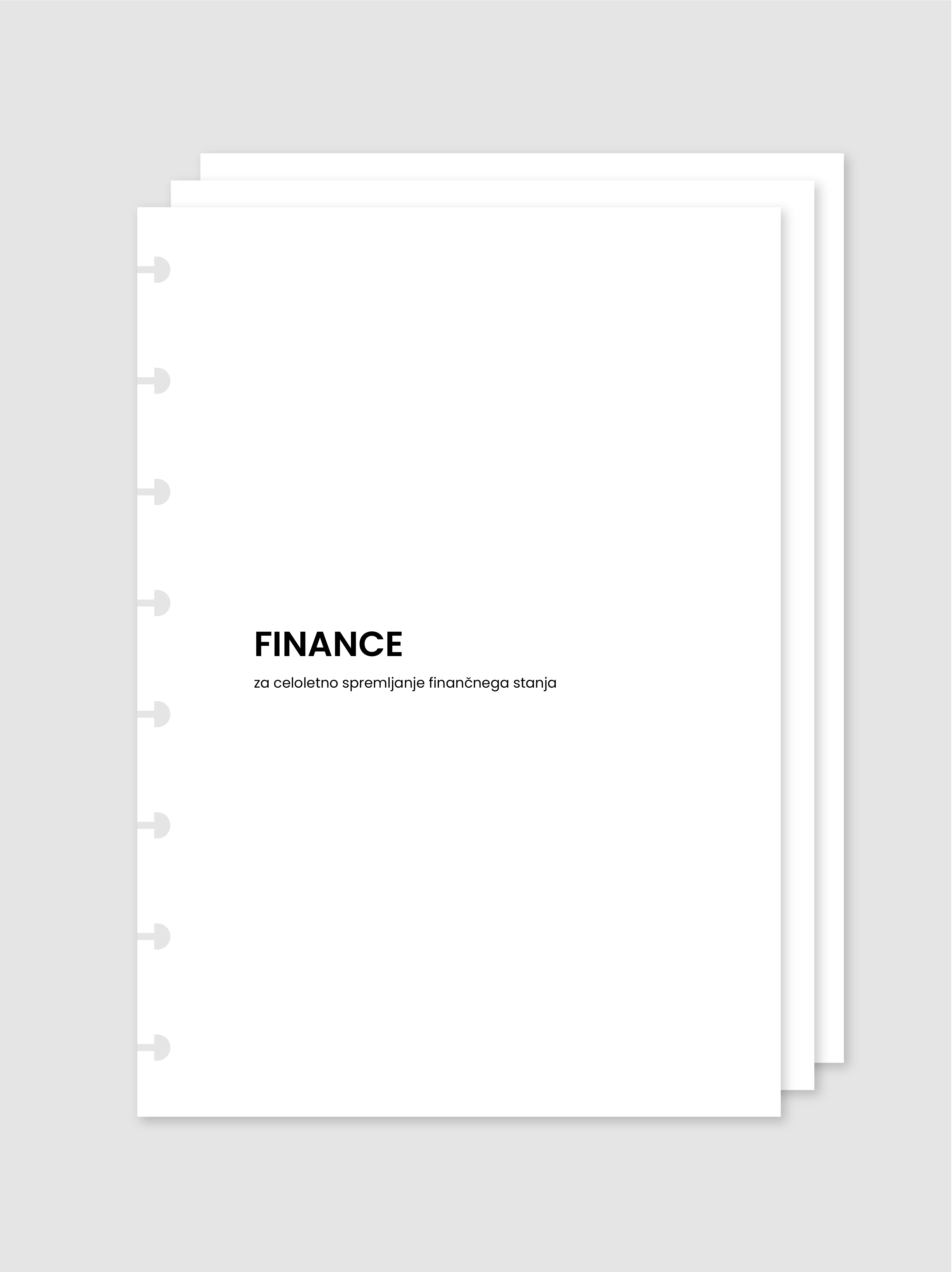 Komplet finančnih insertov | diskovni