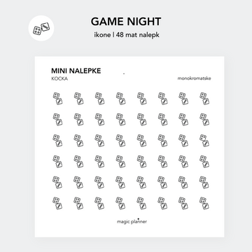 Nalepke - game night