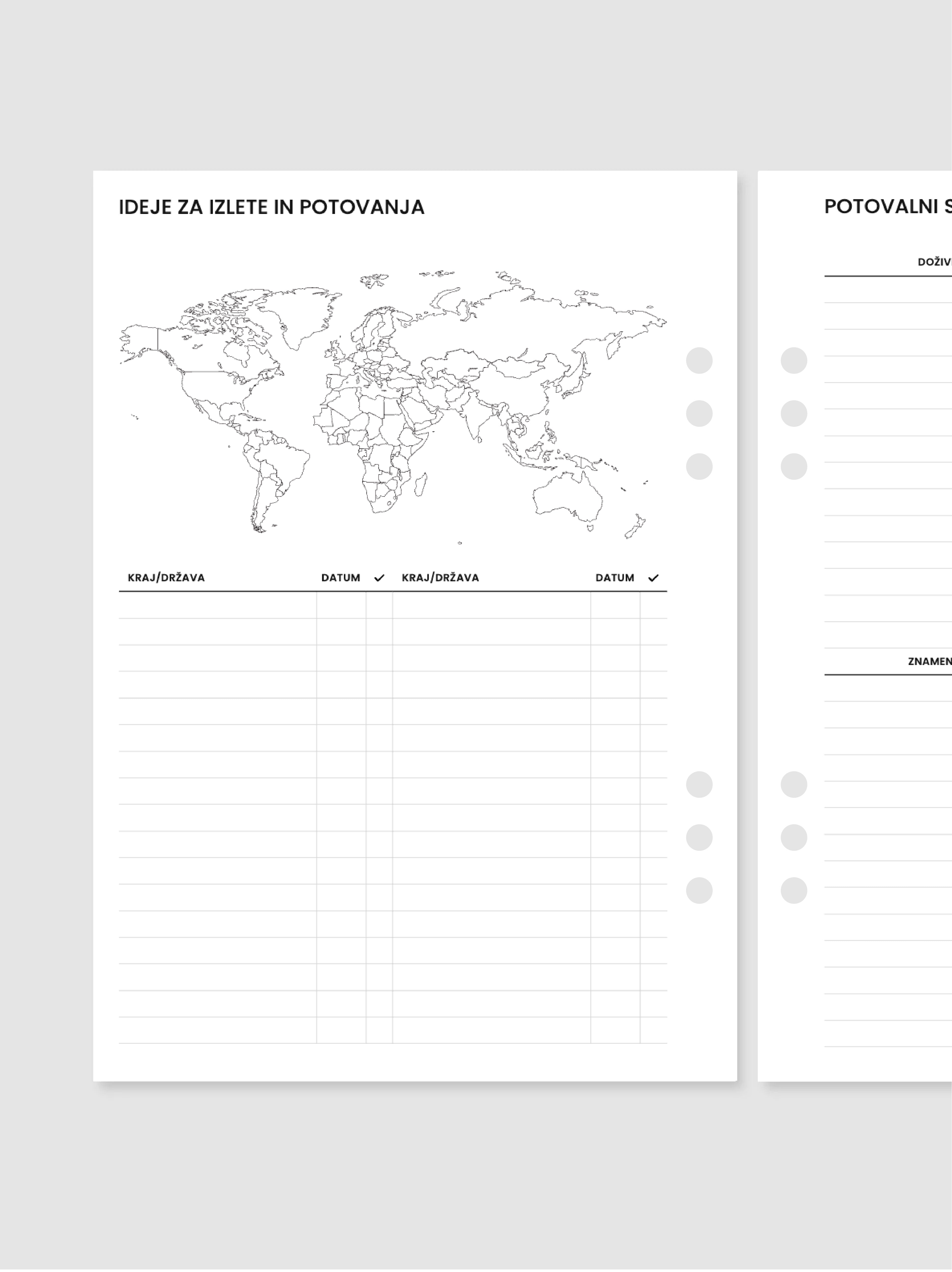 Zemljevid & ideje za potovanja