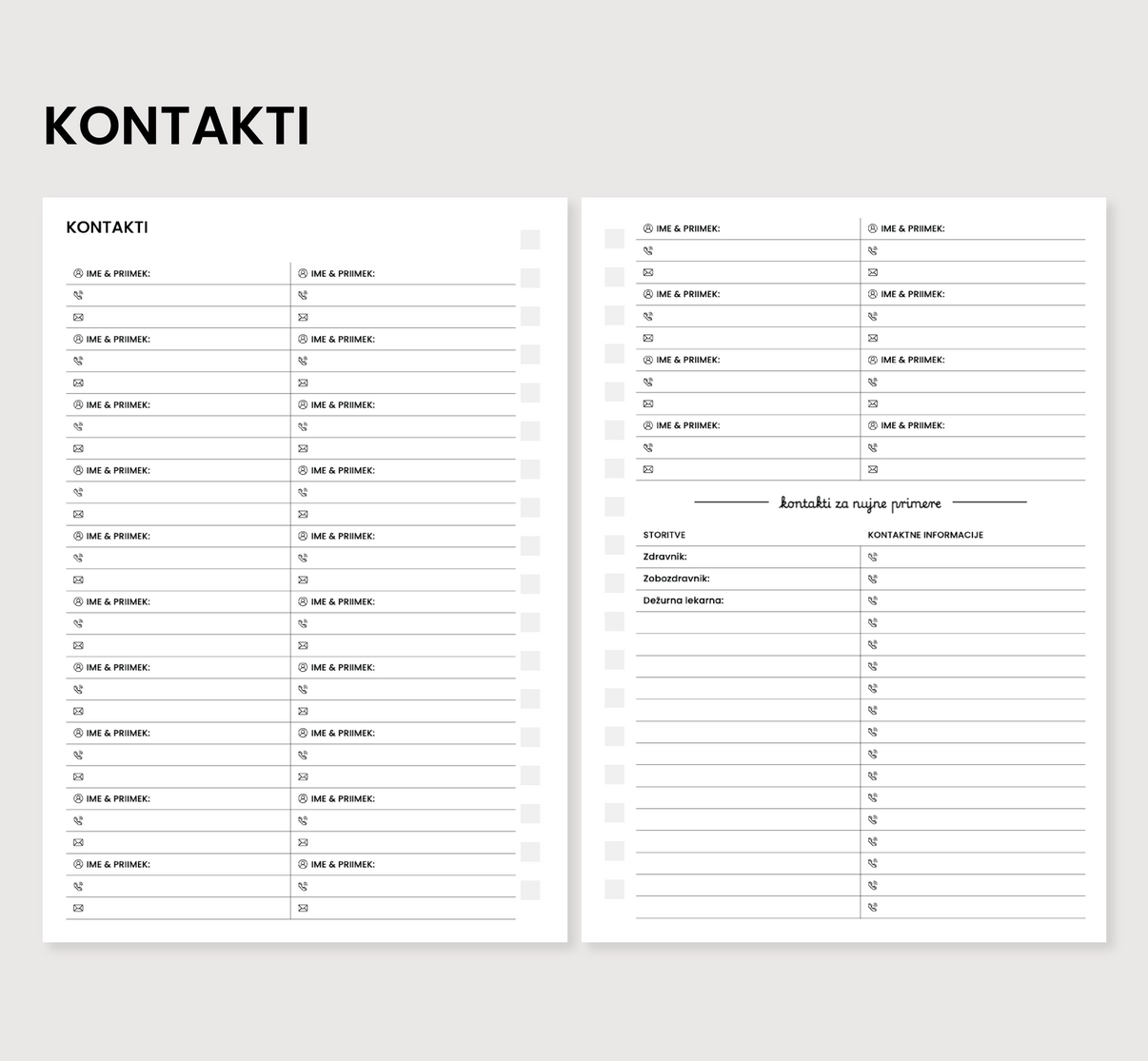 Kontakti