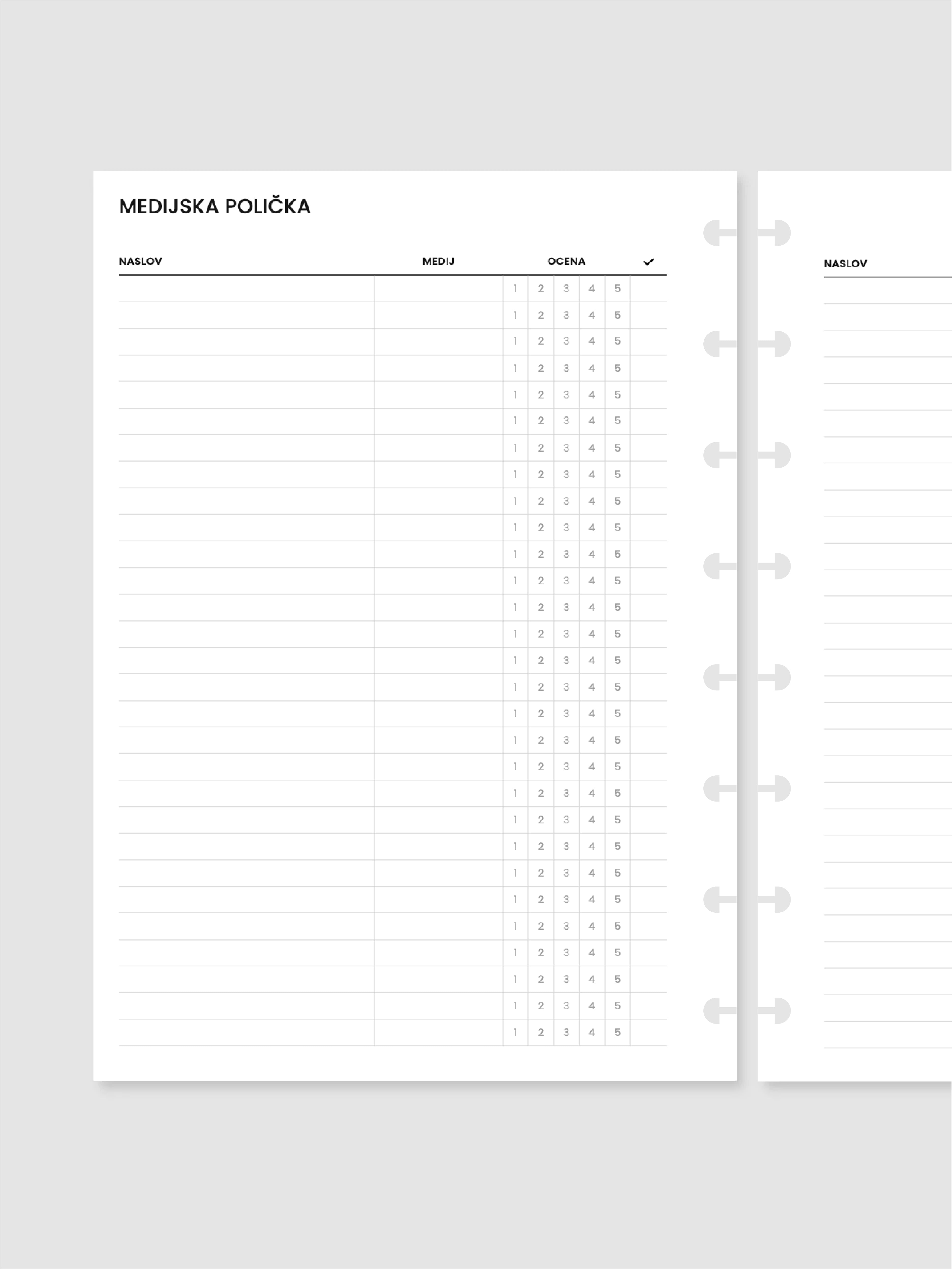 Medijska polička | diskovni