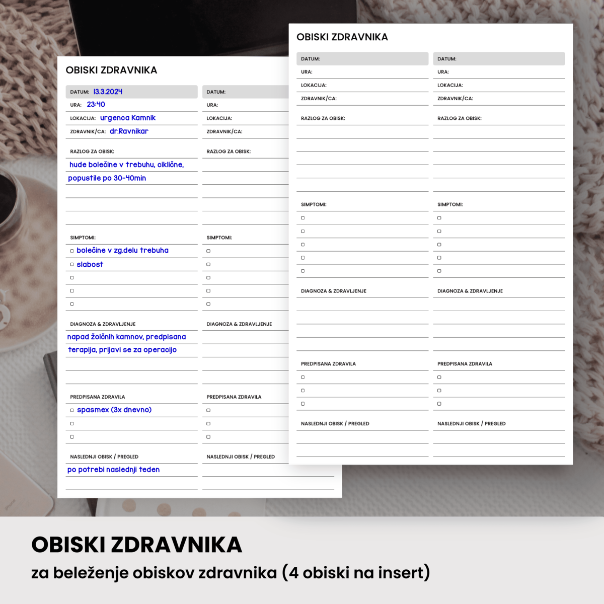 Inserti | obisk zdravnika