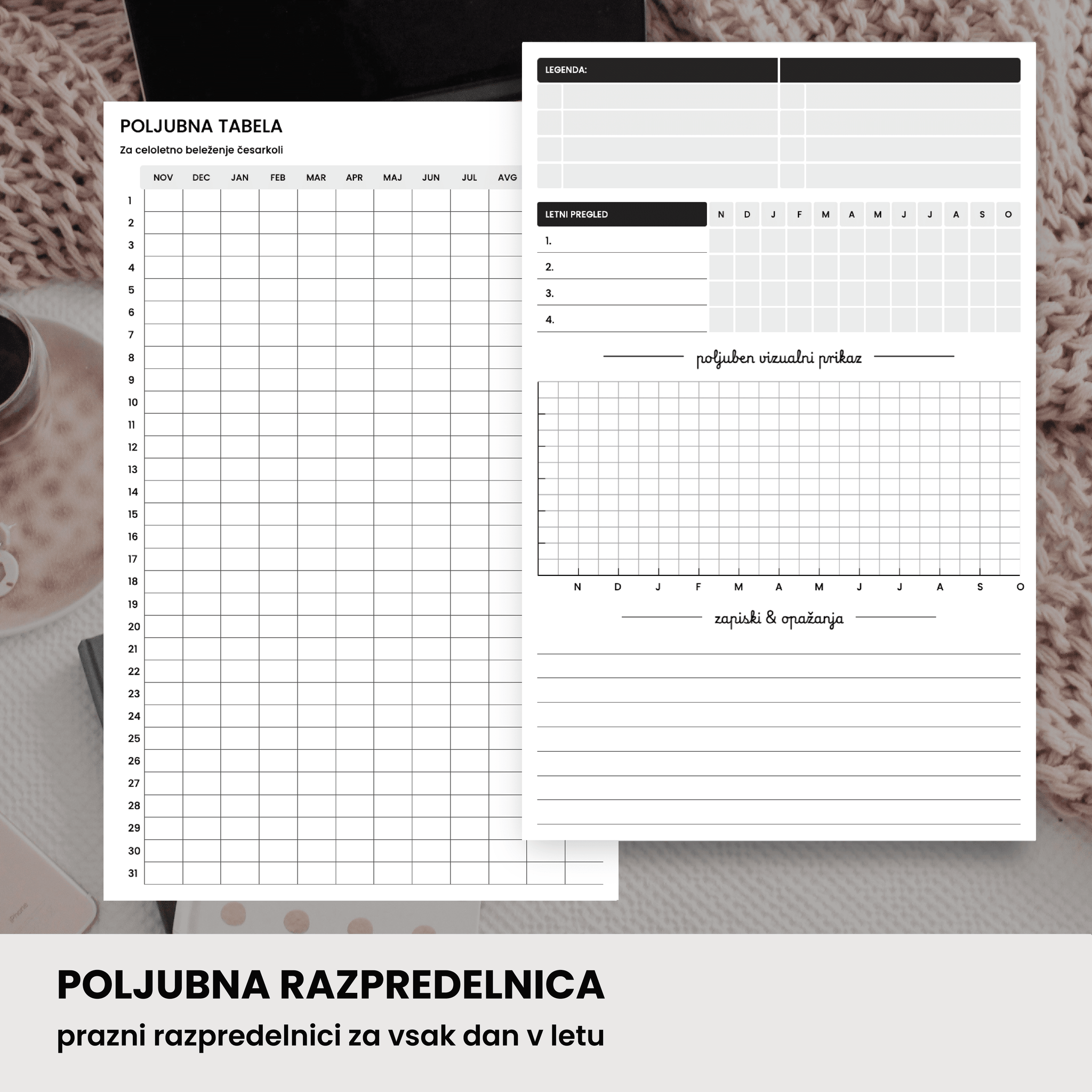 Inserti | poljubna razpredelnica