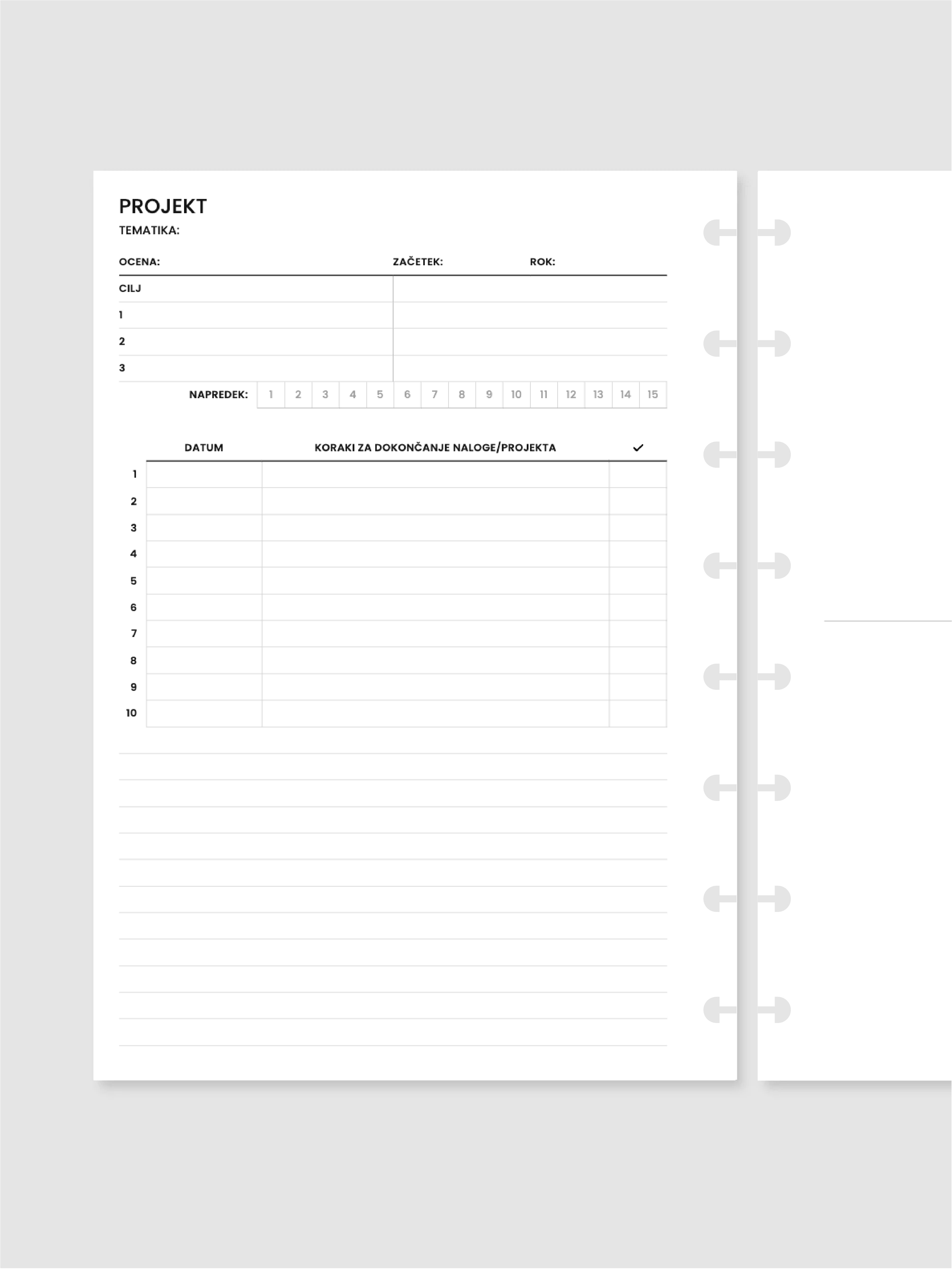 Naloga/projekt | diskovni