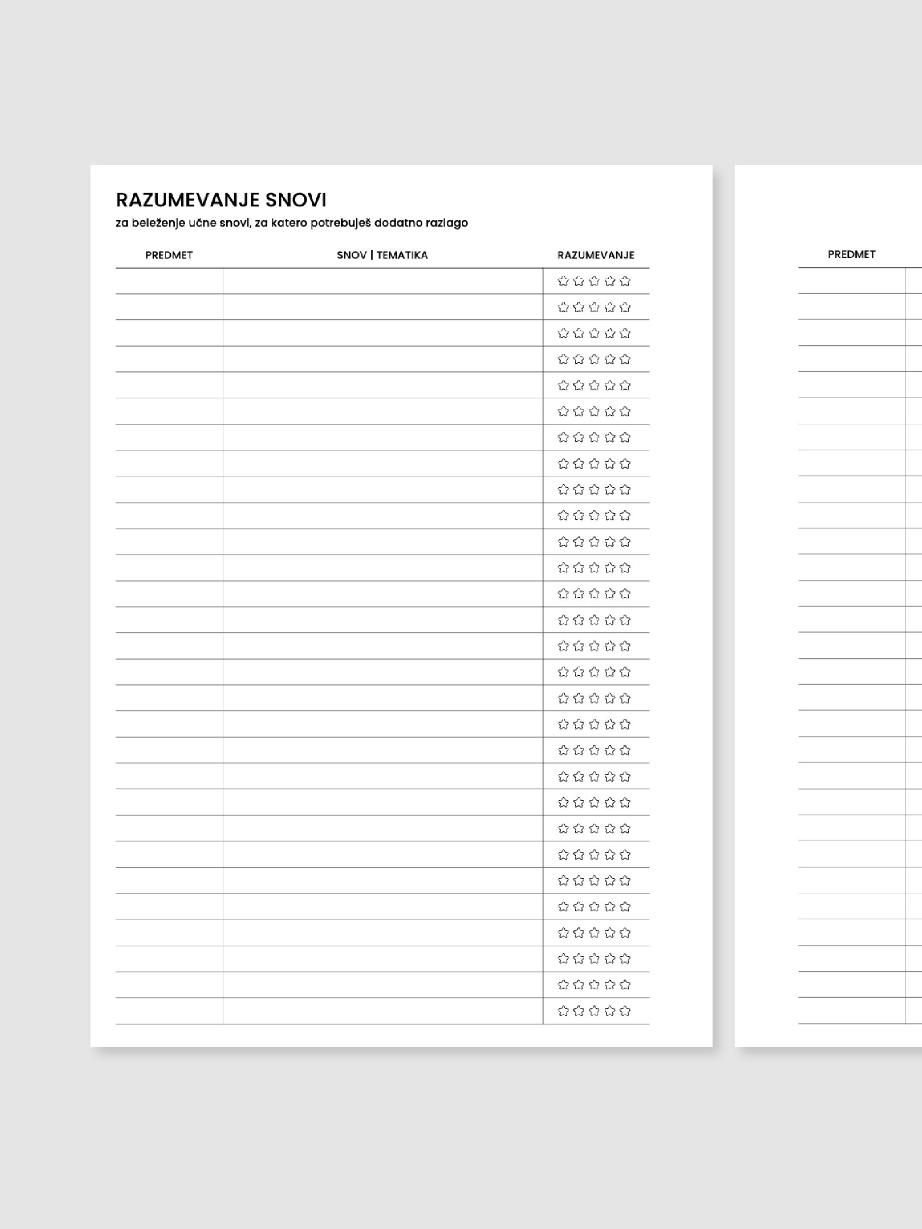 Razumevanje snovi | A5 inserti