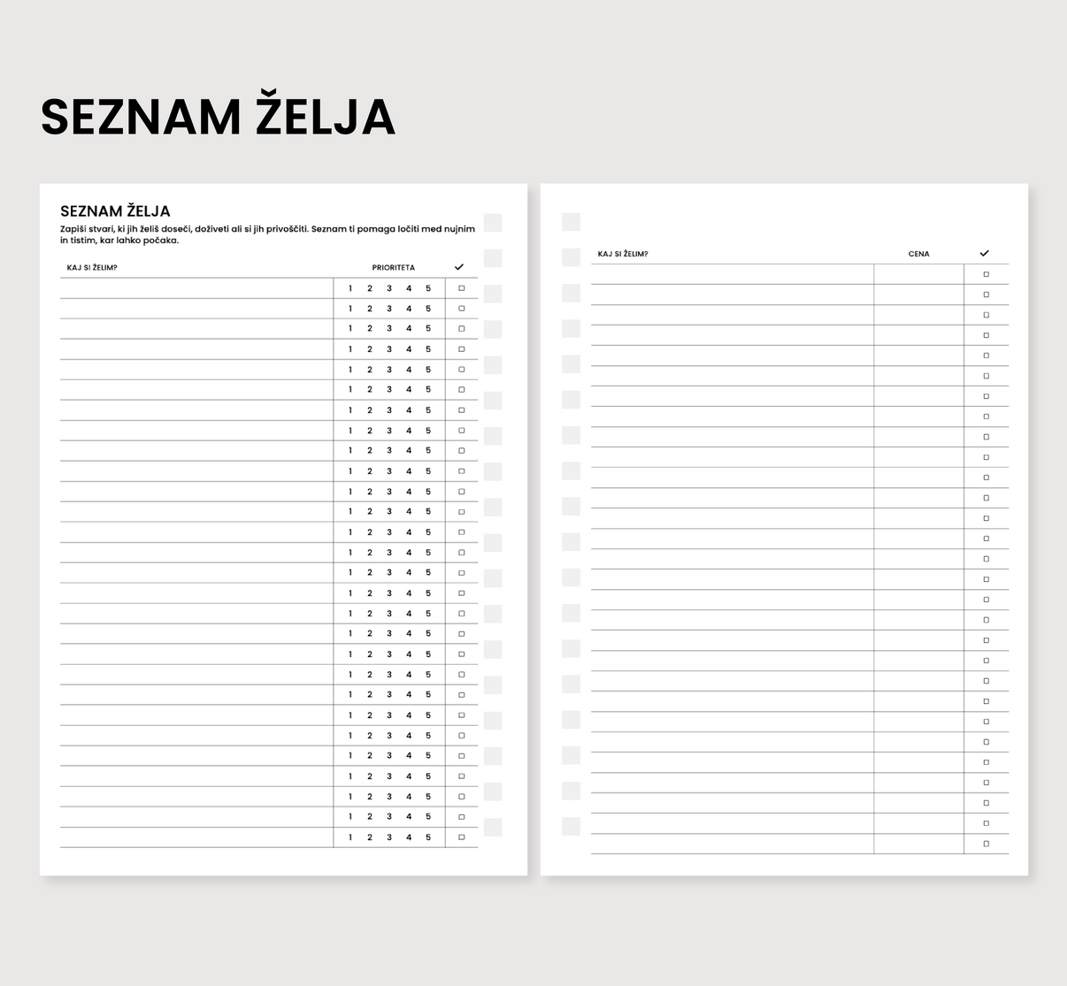 Seznam želja