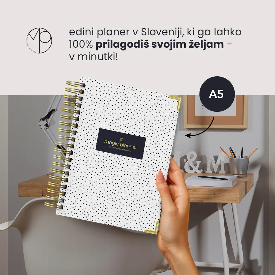 PEDAGOŠKI | rokovnik za učitelje | A5 (148 x 210mm) - brez redovalnice