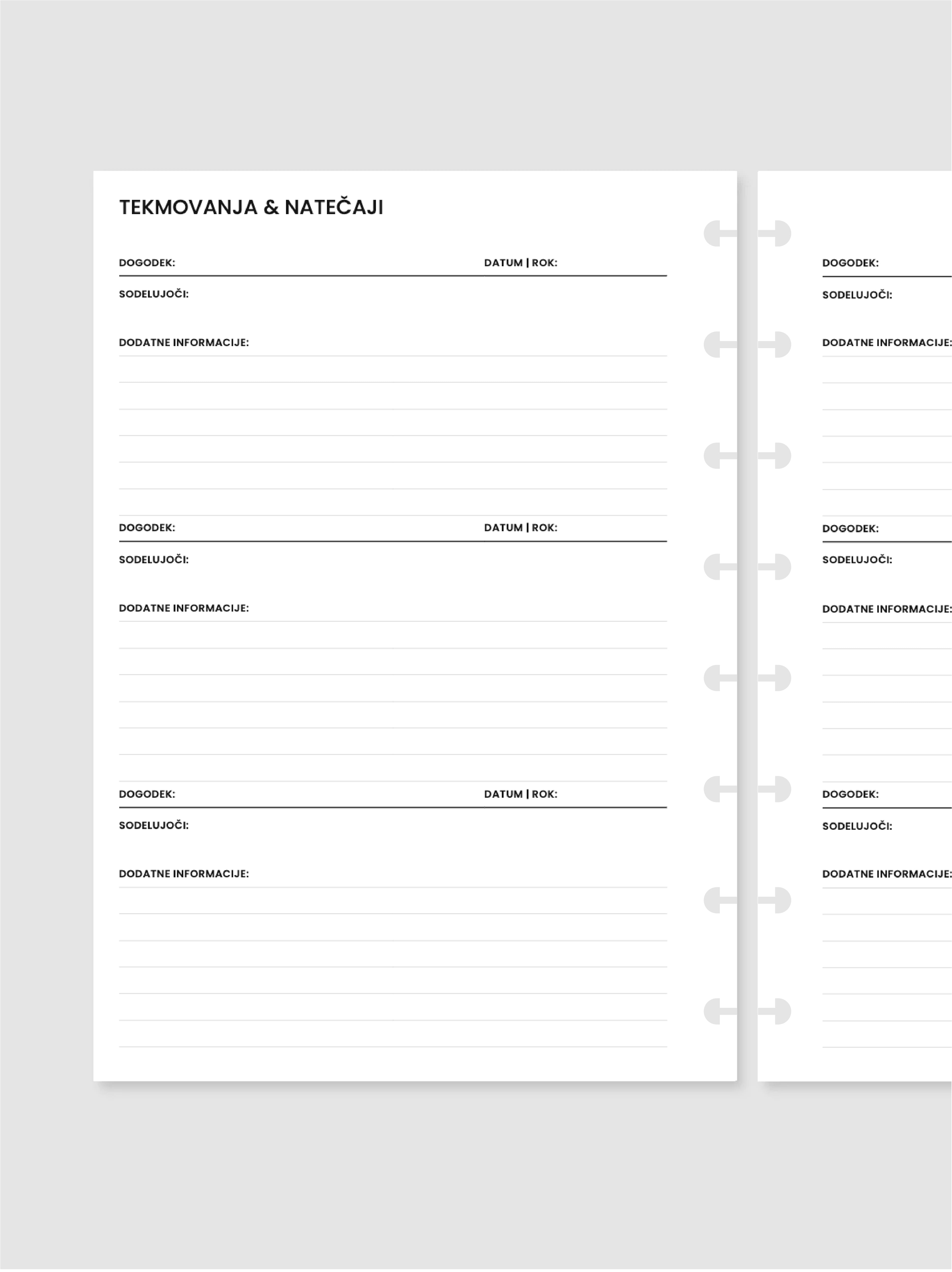 Tekmovanja & natečaji | diskovni