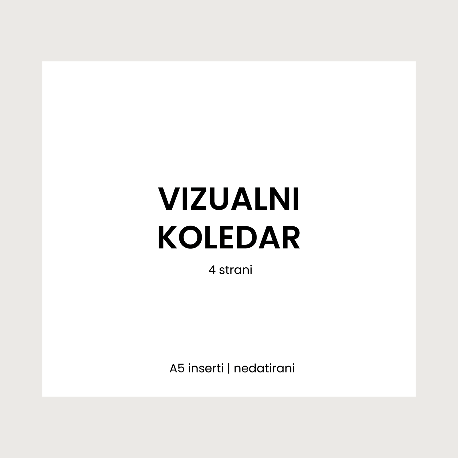 Inserti | vizualni koledar | 2 strani