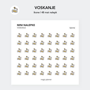 Nalepke - voskanje