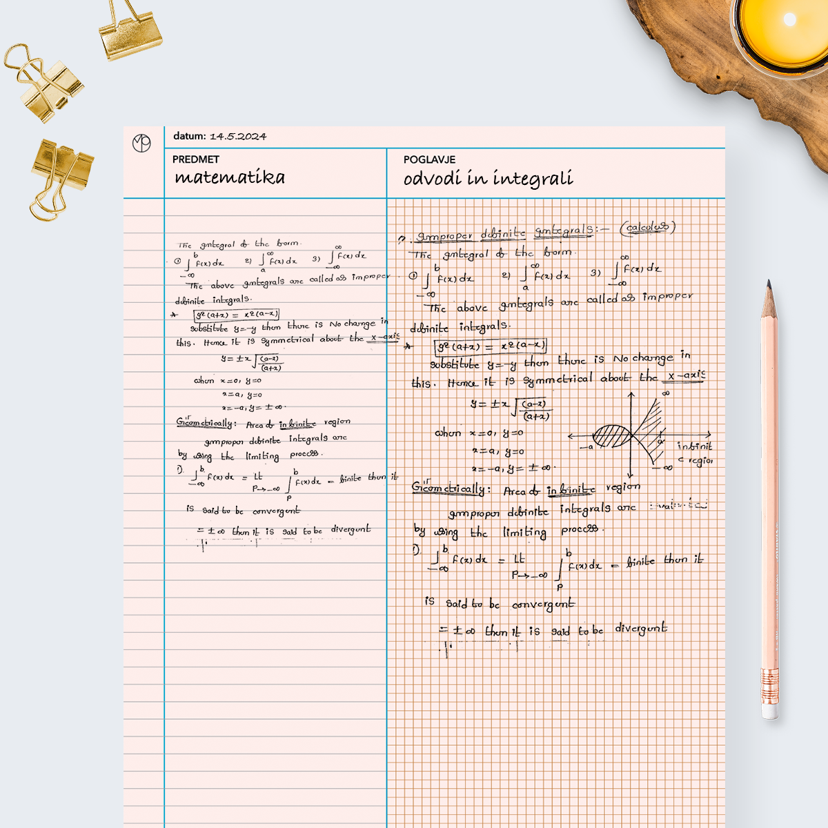 Blok za zapiske | Matematika