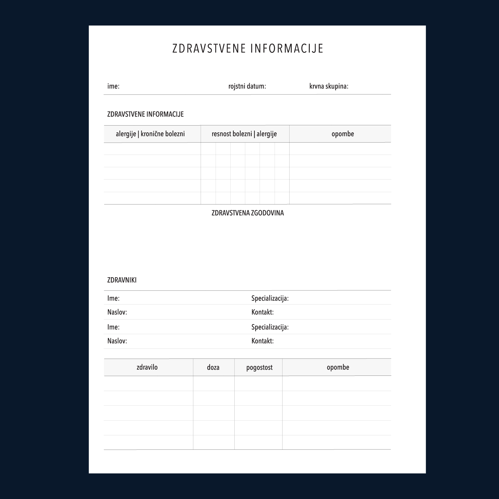 DRUŽINSKI | letni planer 2023 + komplet nalepk